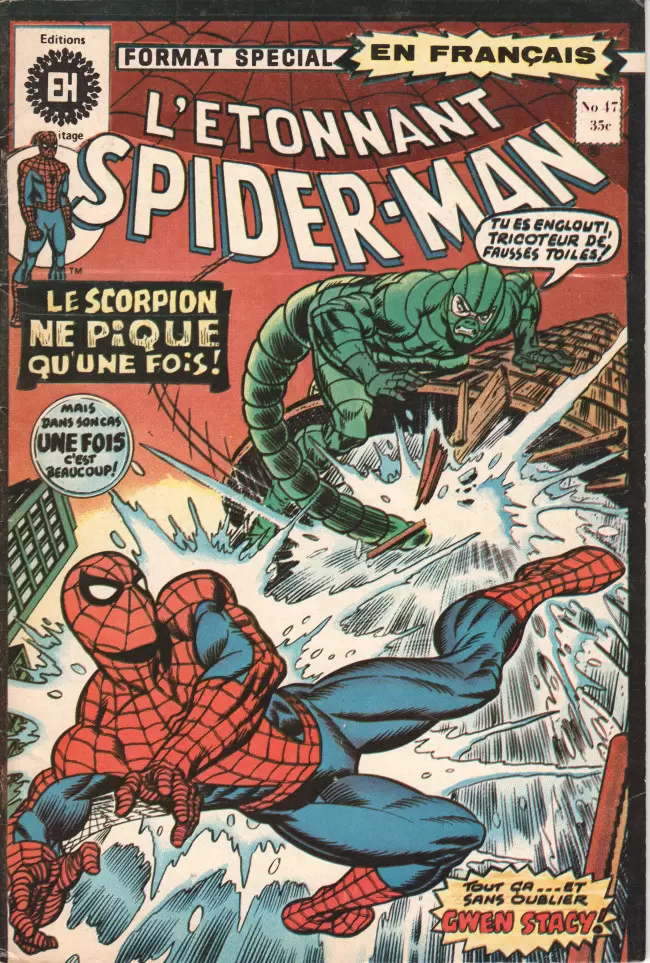 L\'étonnant Spider-Man (Editions Héritage) - Gwen Stacy est... bien vivante... ?