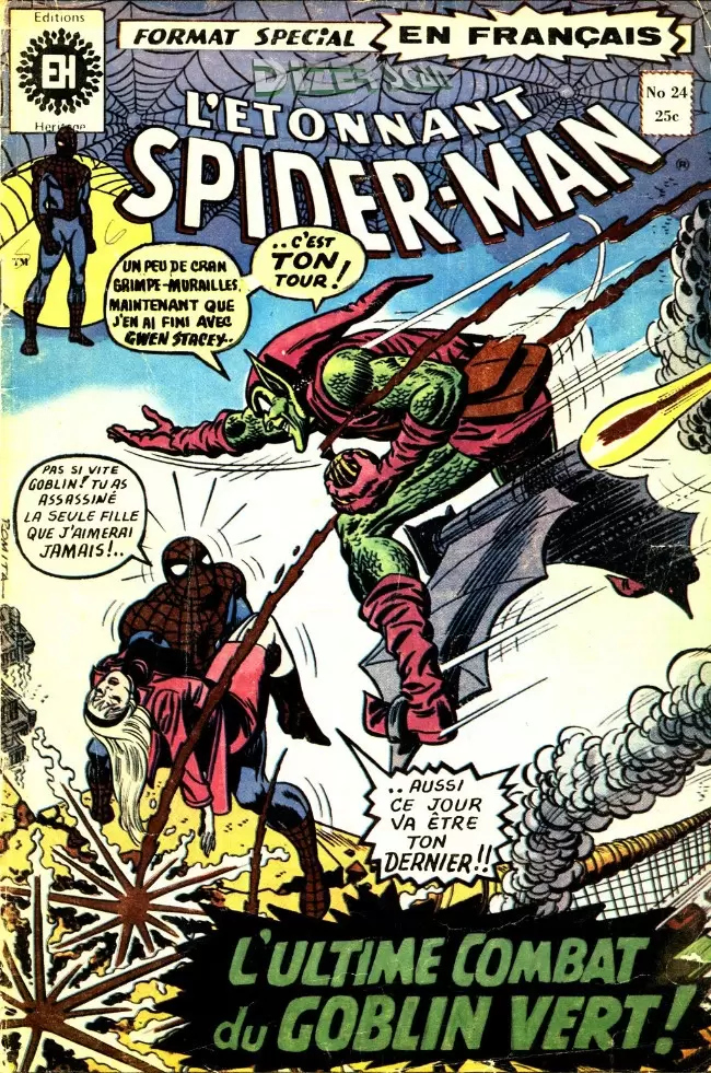 L\'étonnant Spider-Man (Editions Héritage) - L\'ultime combat du Goblin Vert!