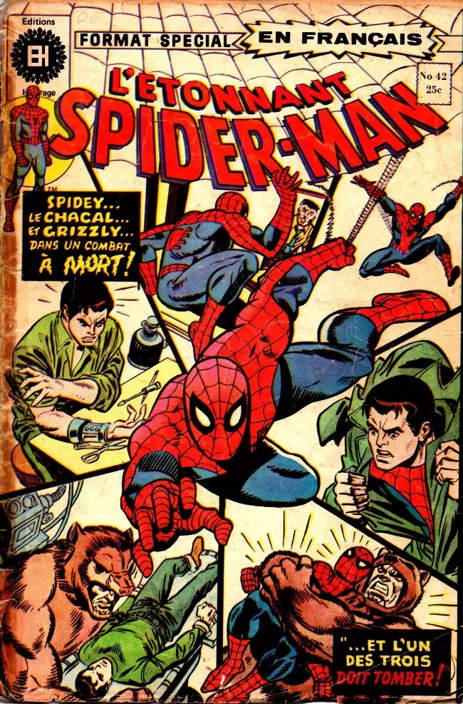 L\'étonnant Spider-Man (Editions Héritage) - La chute d\'un monstre!