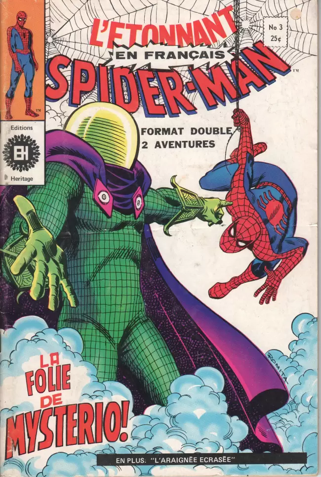 L\'étonnant Spider-Man (Editions Héritage) - La Folie de... Mysterio !