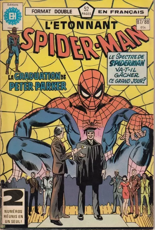 L\'étonnant Spider-Man (Editions Héritage) - La graduation de Peter Parker