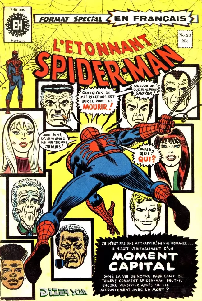 L\'étonnant Spider-Man (Editions Héritage) - La nuit où Gwen Stacy est morte!