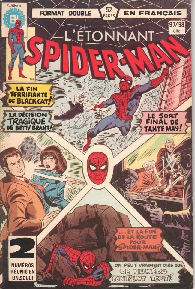 L\'étonnant Spider-Man (Editions Héritage) - Le chat noir à neuf vies