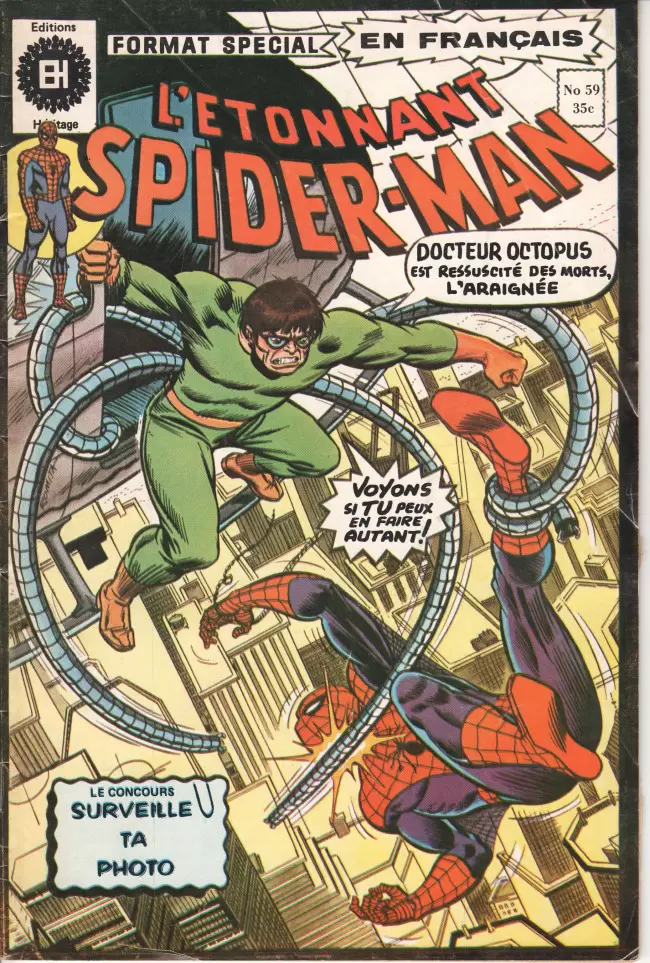 L\'étonnant Spider-Man (Editions Héritage) - Le Fantôme qui hantait Octopus
