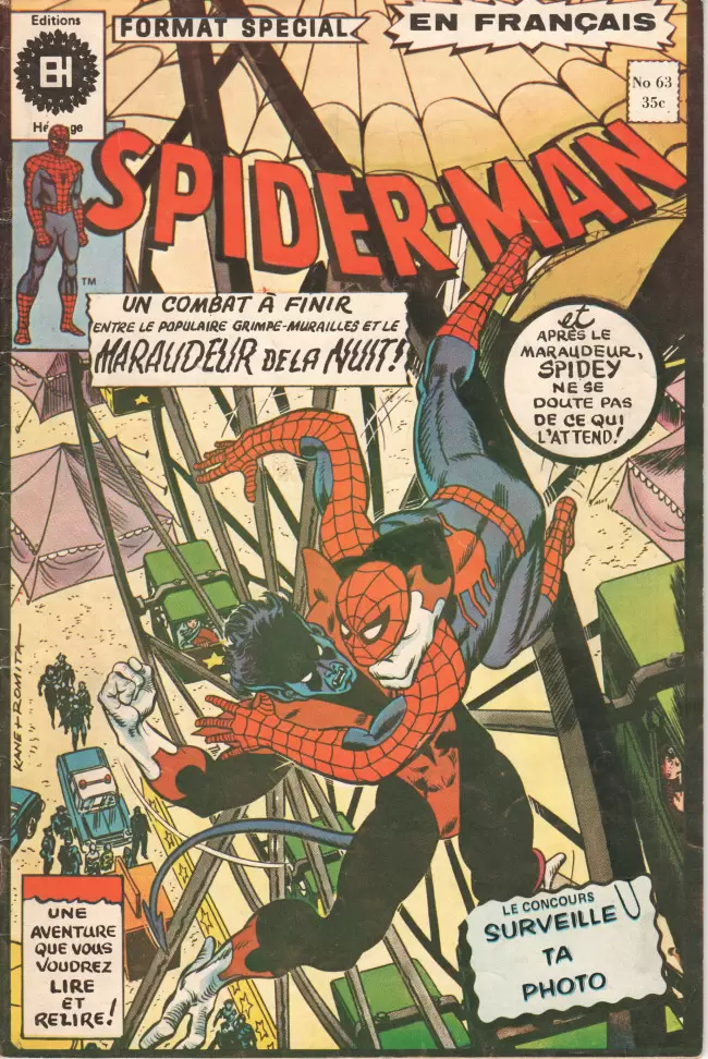 L\'étonnant Spider-Man (Editions Héritage) - Le grimpe-muraille rôdait toujours