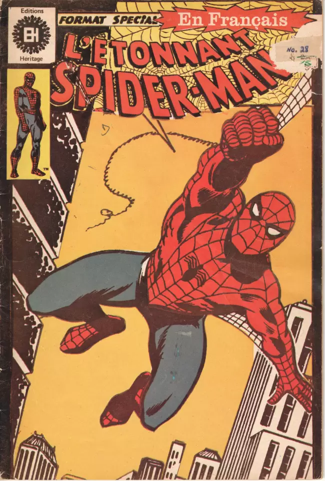 L\'étonnant Spider-Man (Editions Héritage) - Le kangourou rebondit !