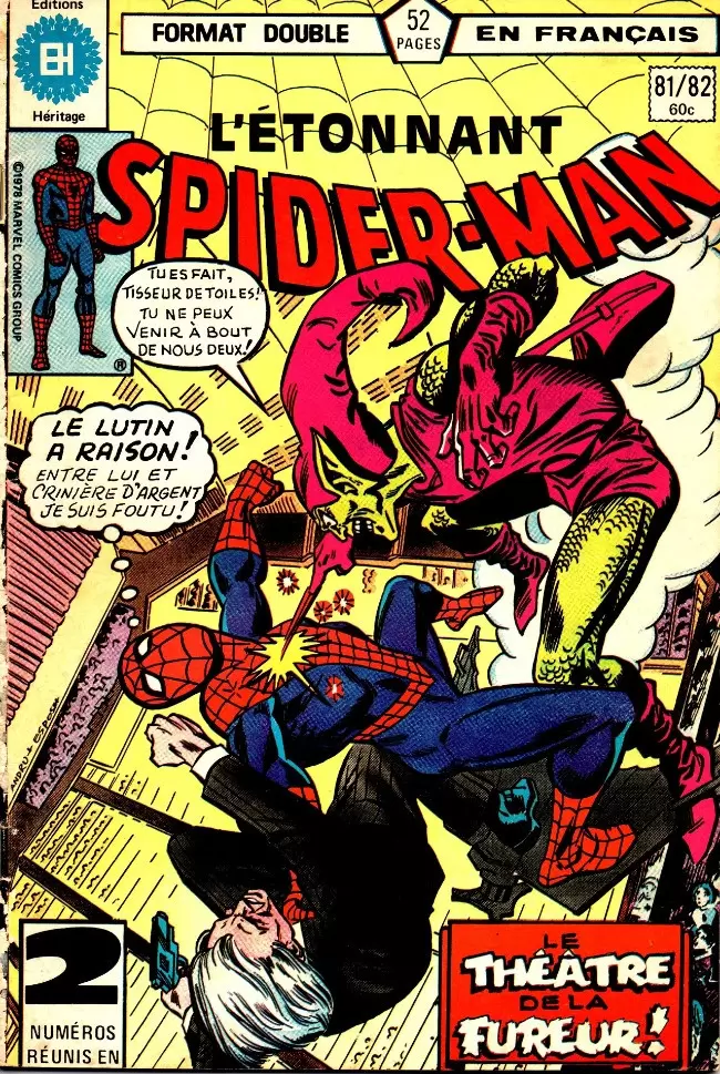 L\'étonnant Spider-Man (Editions Héritage) - Le lutin est toujours plus vert...!