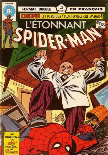 L\'étonnant Spider-Man (Editions Héritage) - Le massacre à minuit du Kingpin