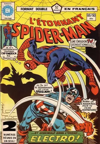 L\'étonnant Spider-Man (Editions Héritage) - Le pouvoir d\'Electro