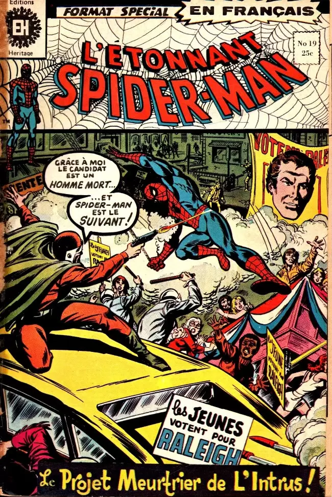 L\'étonnant Spider-Man (Editions Héritage) - Le projet meurtrier de l\'Intrus!