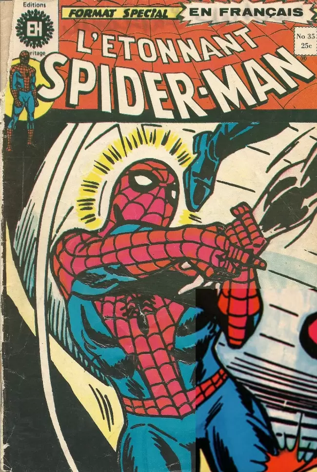 L\'étonnant Spider-Man (Editions Héritage) - Molten Man se libère!