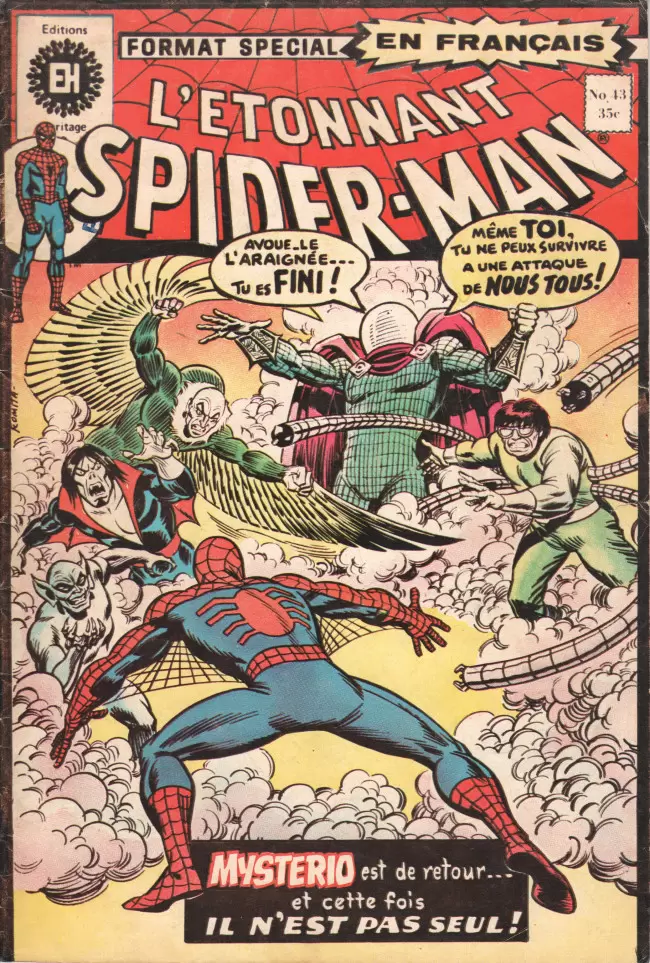 L\'étonnant Spider-Man (Editions Héritage) - Mysterio !