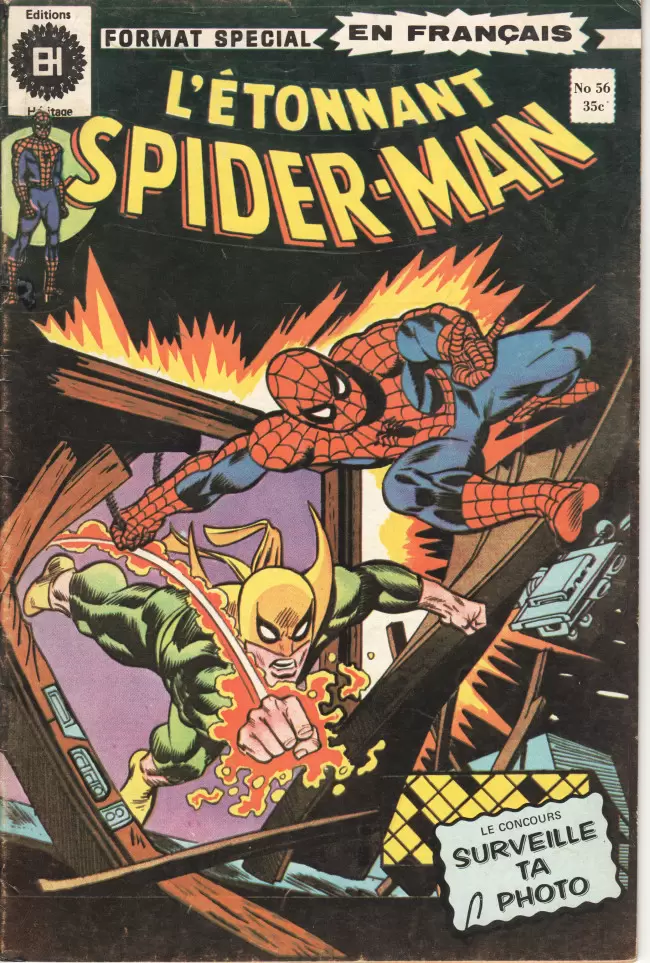 L\'étonnant Spider-Man (Editions Héritage) - Sandman frappe toujours deux fois !