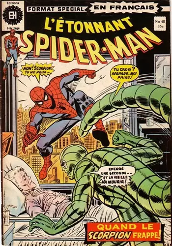 L\'étonnant Spider-Man (Editions Héritage) - Scorpion... Où est ton dard ?