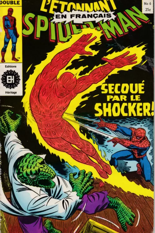 L\'étonnant Spider-Man (Editions Héritage) - Secoué par le Schoker !