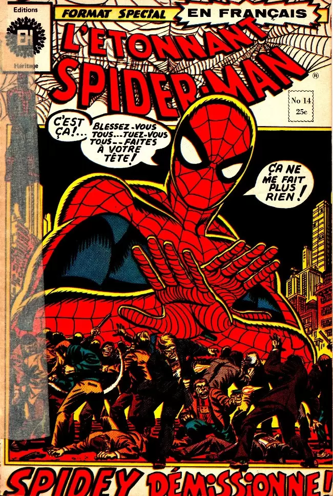 L\'étonnant Spider-Man (Editions Héritage) - Spidey est-il un lâche?
