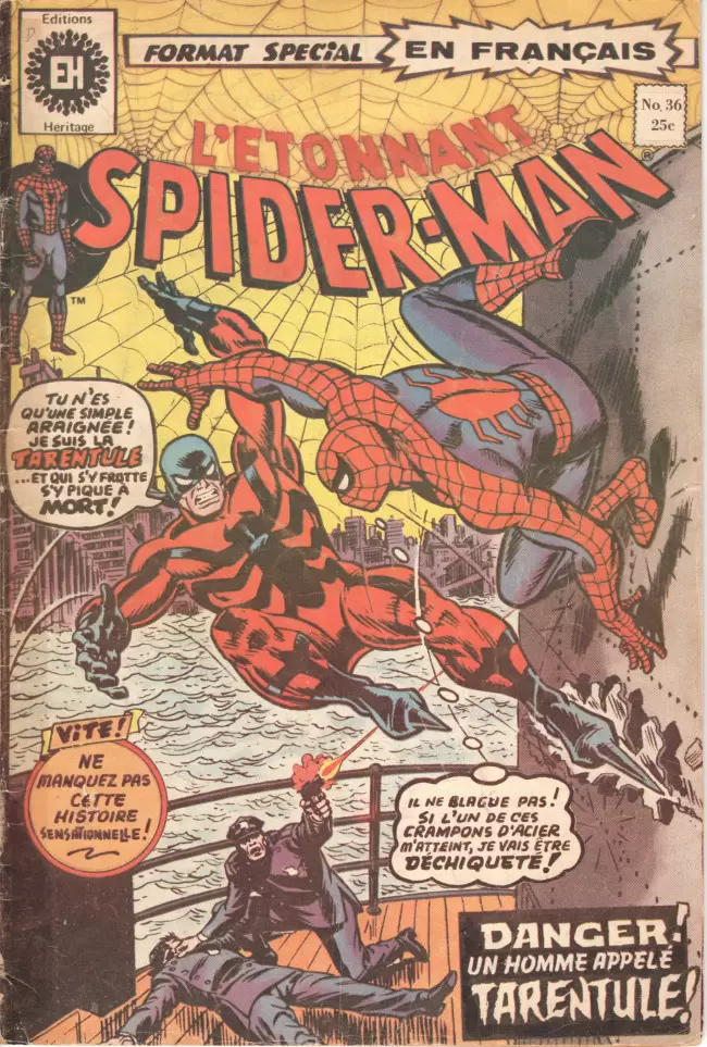 L\'étonnant Spider-Man (Editions Héritage) - Tarantula