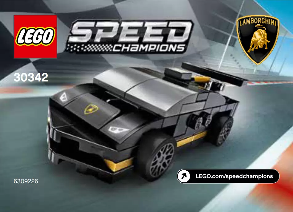 LEGO Speed Champions - Lamborghini Huracàn Super Trofeo EVO