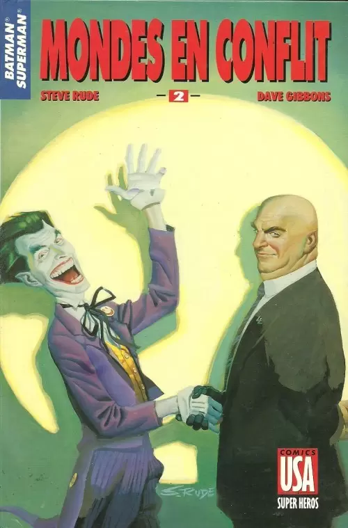 Super Héros (Collection Comics USA) - Batman/Superman 2/3 : Mondes en conflit