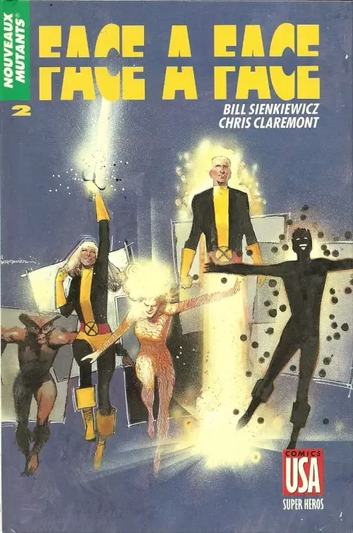Super Héros (Collection Comics USA) - Nouveaux Mutants 2/3 : Face à face