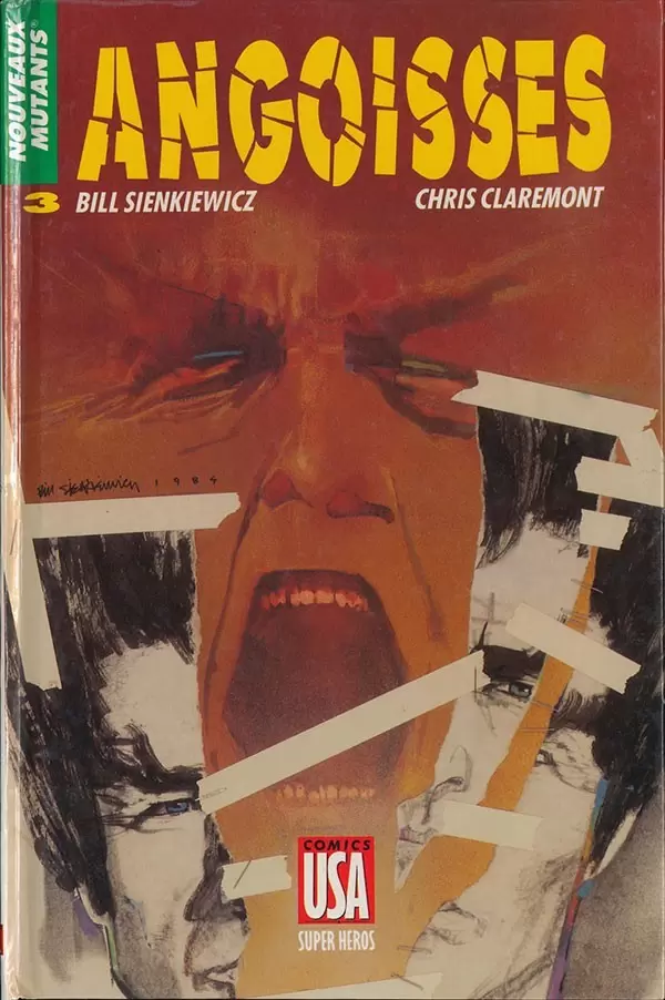 Super Héros (Collection Comics USA) - Nouveaux Mutants 3/3 : Angoisses
