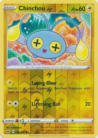 Sword & Shield - Chinchou Reverse