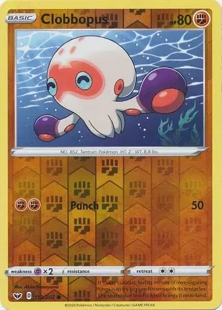 Sword & Shield - Clobbopus Reverse