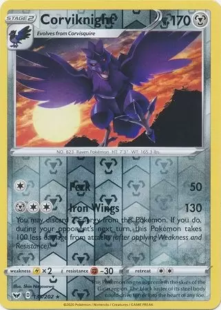 Sword & Shield - Corviknight Reverse