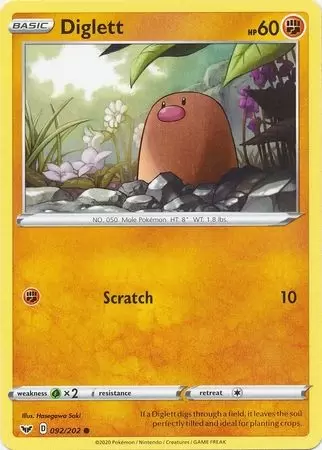 Sword & Shield - Diglett