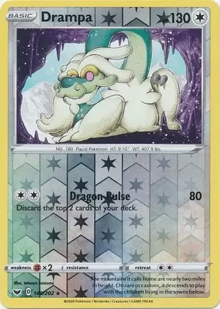 Sword & Shield - Drampa Reverse