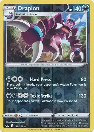 Sword & Shield - Drapion Reverse