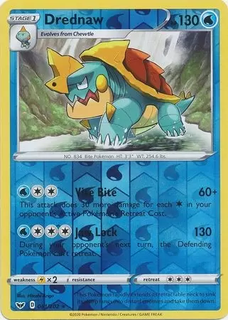 Sword & Shield - Drednaw Reverse