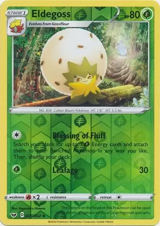 Sword & Shield - Eldegoss Reverse