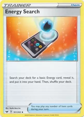 Sword & Shield - Energy Search