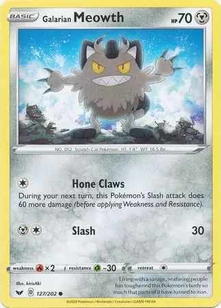 Sword & Shield - Galarian Meowth