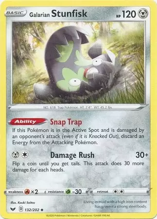 Sword & Shield - Galarian Stunfisk