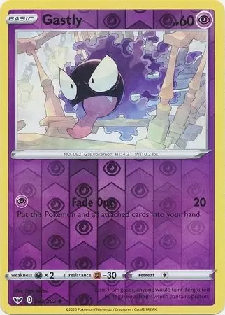Sword & Shield - Gastly Reverse