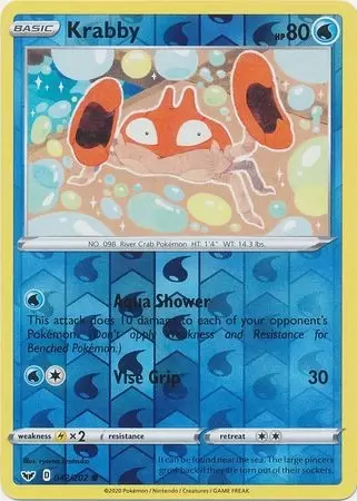 Sword & Shield - Krabby Reverse