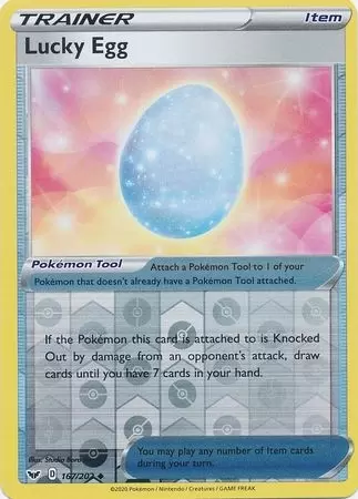 Sword & Shield - Lucky Egg Reverse