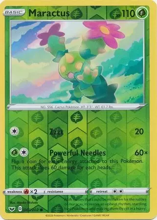 Sword & Shield - Maractus Reverse
