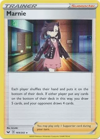 Sword & Shield - Marnie Holo