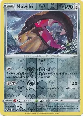 Sword & Shield - Mawile Reverse