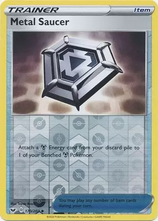Sword & Shield - Metal Saucer Reverse