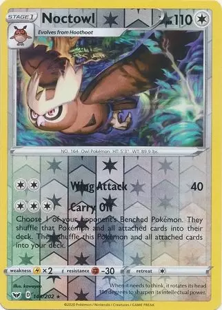 Sword & Shield - Noctowl Reverse