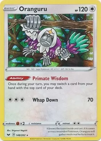 Sword & Shield - Oranguru Holo
