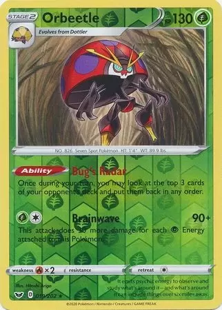 Sword & Shield - Orbeetle Reverse