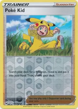 Sword & Shield - Poké Kid Reverse