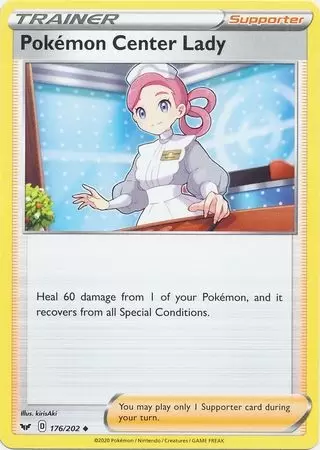 Sword & Shield - Pokémon Center Lady