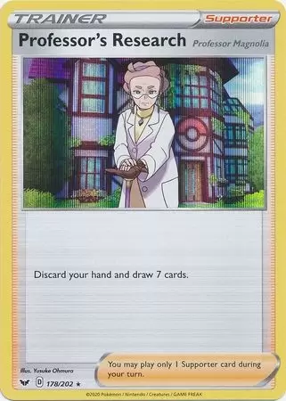 Sword & Shield - Professor\'s Research Holo