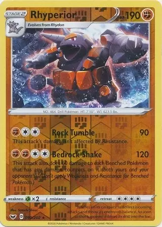 Sword & Shield - Rhyperior Reverse